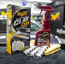 Максимальний набір для очищення кузова - Meguiar's Smooth Surface™ Clay Kit (G191700), фото 3