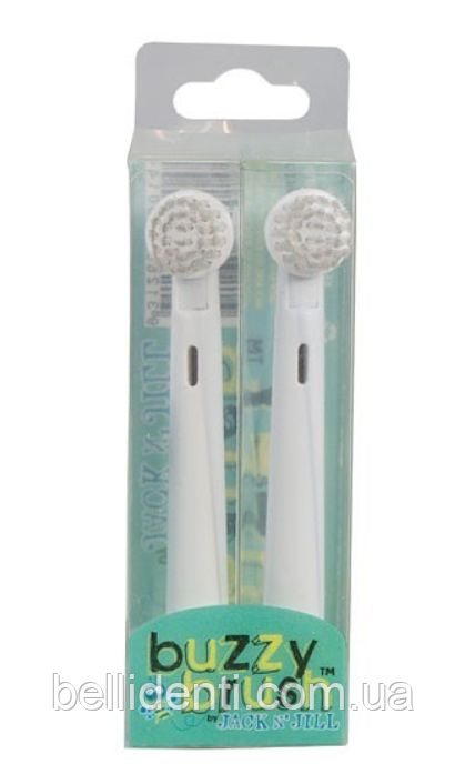 Насадки на електричну зубну щітку Jack N' Jill (2шт.)
