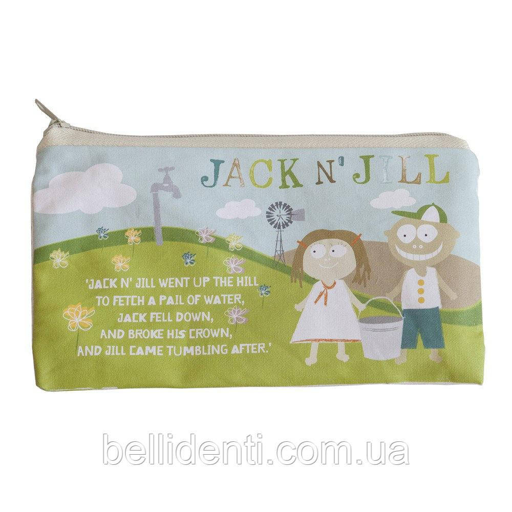Косметичка Jack n' Jill ,100% бавовна, Розмір: 10см х 16см)