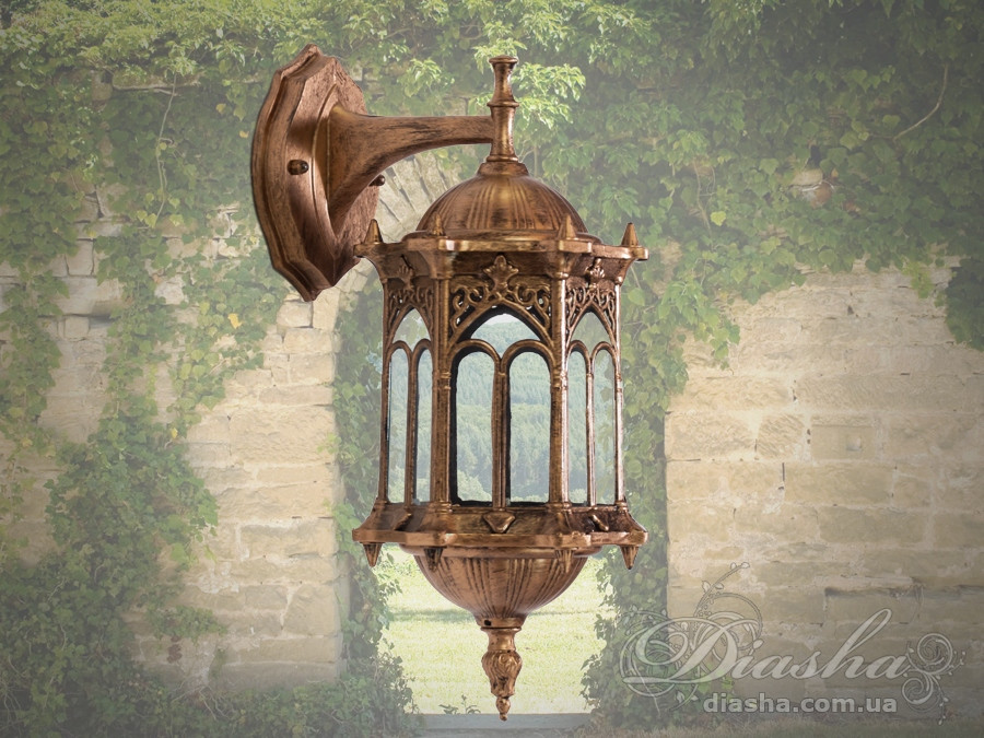 Настінний вуличний ліхтар DJ018-S-W1 WH, фото 1