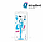 Зубна щітка для дітей Miradent Kids Brush ведмедик, фото 3