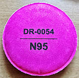 Фільтр аерозольний FFP-3 N-95 для Хімік-2,3,4; ЗМ 6000 (ціна за 1 шт) байонетне кріплення, фото 2