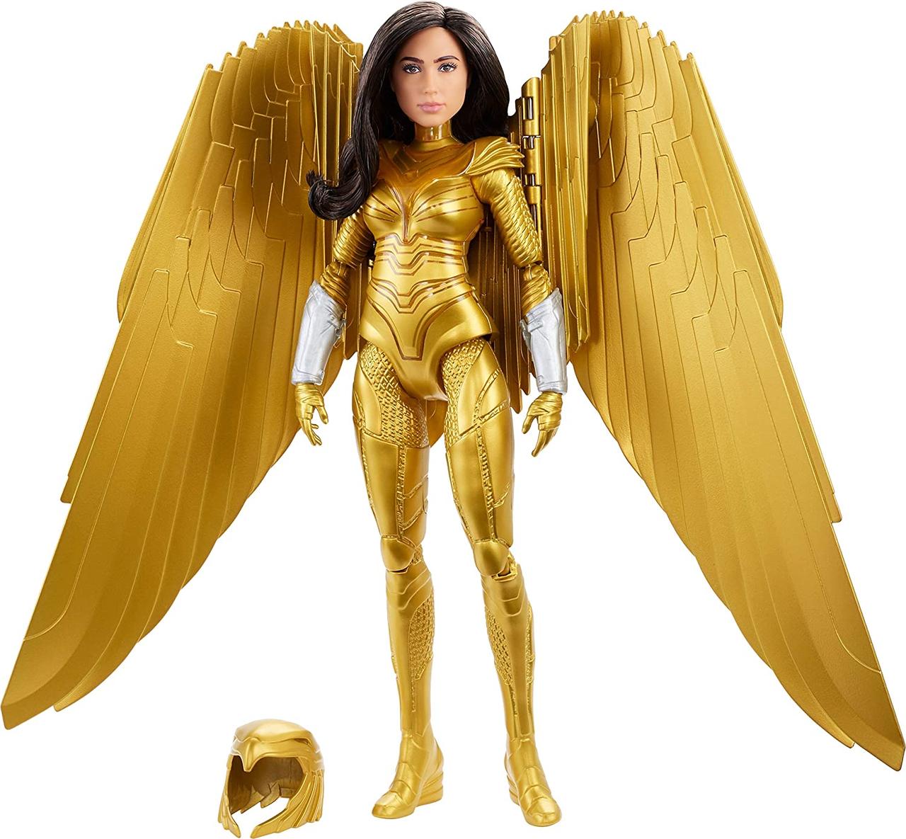 Колекційна лялька Чудо жінка 1984 золота броня Wonder Woman 1984 Golden Armor