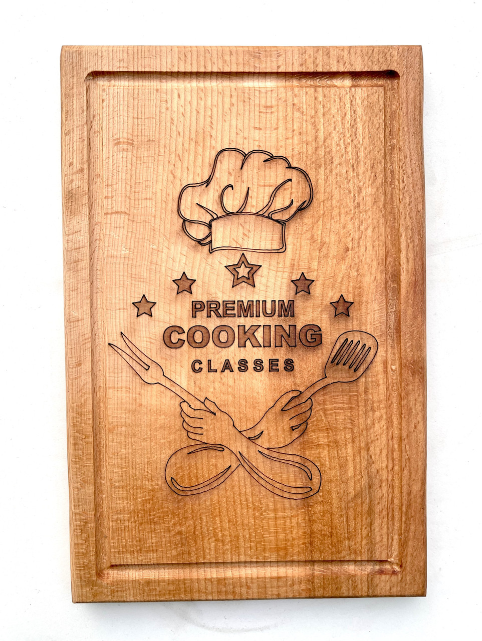 Дошка сувенірна з випалюванням "Premium Cooking" 20х30 см