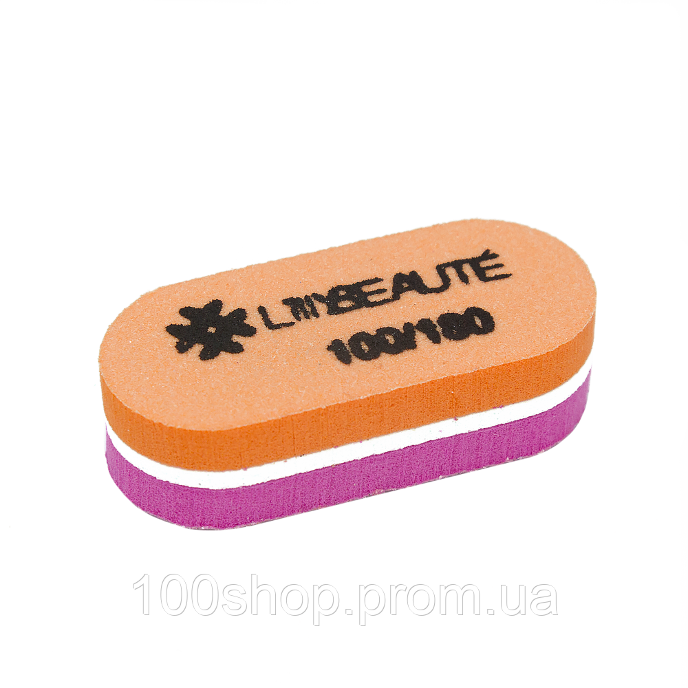 Пилка-бафик для Ногтей Lilly Beaute - Баф для Маникюра 4,5 X 2 См ...