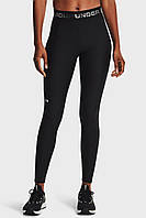 Женские черные тайтсы HG Armour WM WB Legging-BLK Under Armour 1365353-001