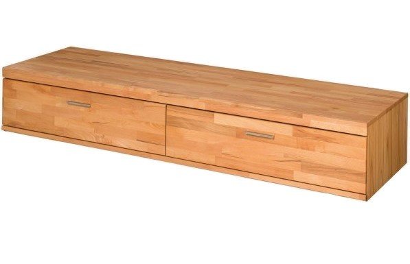 Тумба під телевізор у вітальню TB003 дерев'яна з бука ТМ Mobler