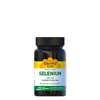 Антиоксидант Selenium (Селен) 200 мкг 90 таблеток ТМ Кантрі Лайф / Country Life