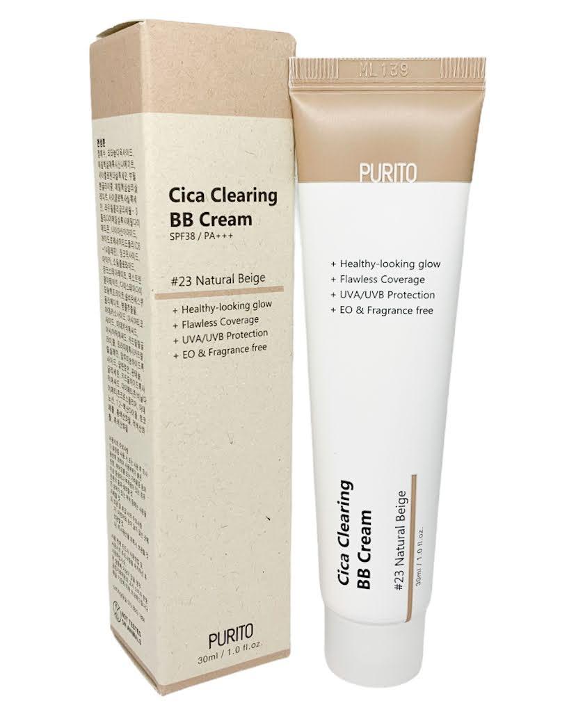 Purito Cica Clearing BB Cream SPF38/PA #23 - BB крем, 30 мл, фото 1