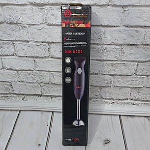 Блендер DOMOTEC MS-5101 (занурювальний, 350Вт, нержавійка), фото 2