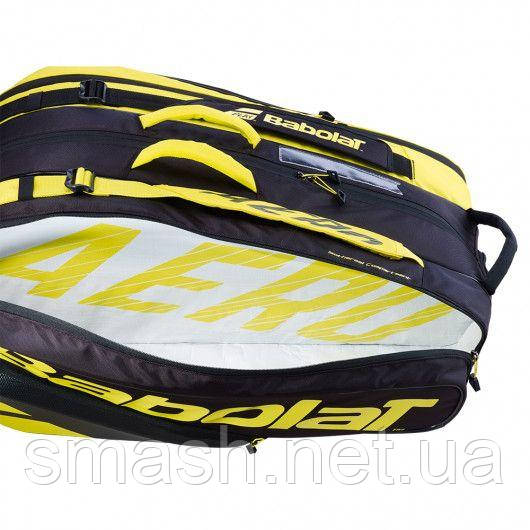 Чехол для теннисных ракеток Babolat RH X12 PURE AERO (12 ракеток) - фото 4 - id-p1377284664