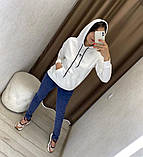 Модна жіноча кофта з капюшоном "Літачок", фото 2