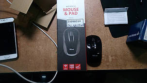 Бездротова оптична миша Trust Mouse & Pad Primo № 21090314, фото 2