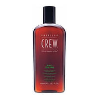 Средство по уходу за волосами и телом 3-в-1 American Crew Classic Tea Tree 450 мл (7456Gu)