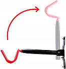 Тримач для велосипеда  / велосипедна підвіса Eurorover на стіну 2 гачки, фото 3