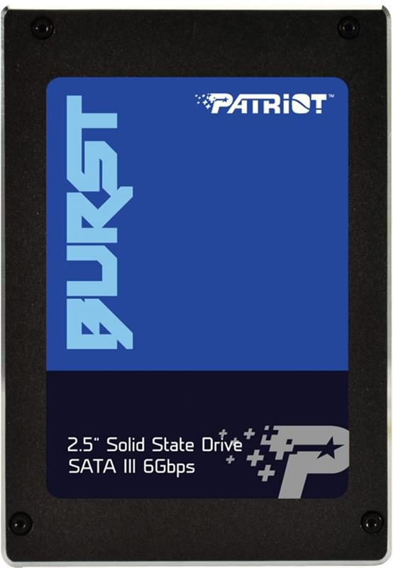 Накопичувач SSD 960GB Patriot Burst 2.5" SATAIII 3D TLC (PBU960GS25SSDR)