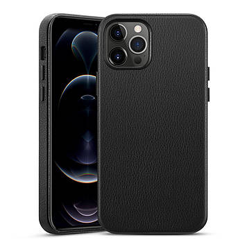 Чохол ESR для iPhone 12 / 12 Pro Metro Premium Leather, Black (3C01201310201)