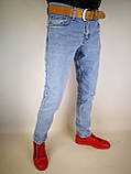 Чоловічі джинси світлоголубі, фото 5