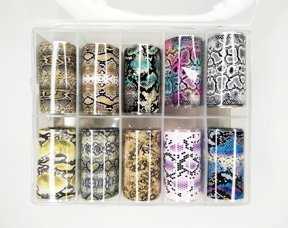 Фольга перекладна, набір 10 в 1 велика упаковка