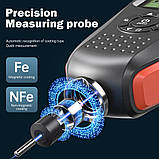 Автомобільний товщиномір VDIAGTOOL VC200 Fe & NFe, вимірювач товщини лакофарбового покриття автомобіля, фото 4