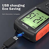 Автомобільний товщиномір VDIAGTOOL VC200 Fe & NFe, вимірювач товщини лакофарбового покриття автомобіля, фото 3