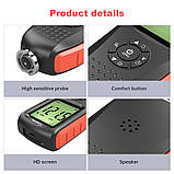 Автомобільний товщиномір VDIAGTOOL VC200 Fe & NFe, вимірювач товщини лакофарбового покриття автомобіля, фото 2