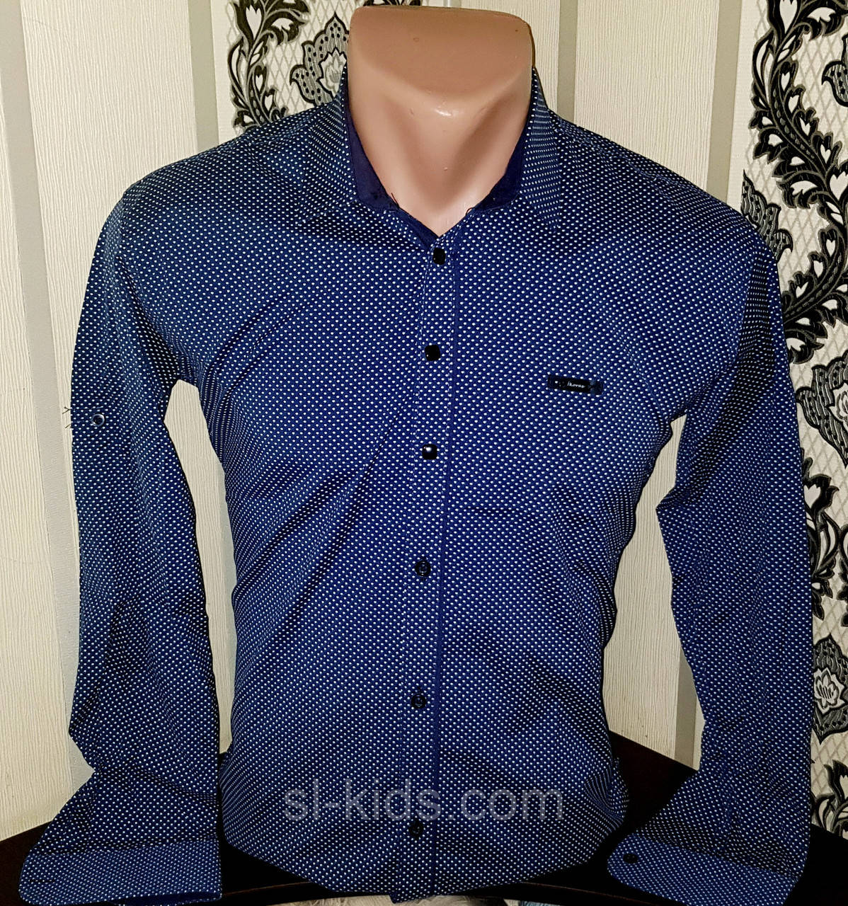 Стрейчева сорочка IKORAS для хлопчика 7-12 років (гурт) (пр. Туреччина)