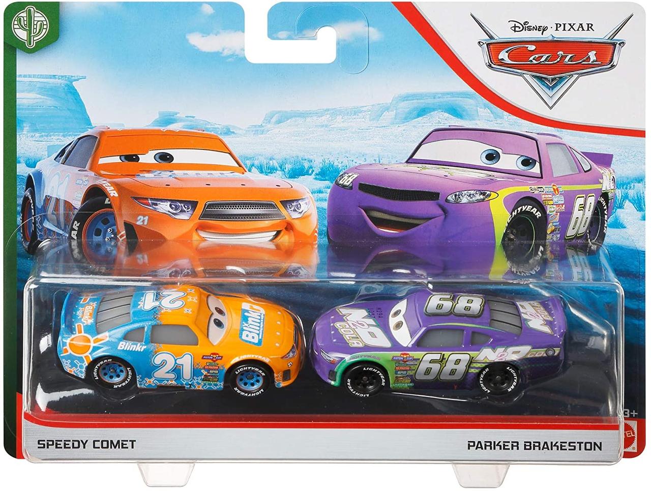 Тачки 3: Спіді Комет і Паркер Пітстоп (Sidney Comet and Parker Brakeston) Disney Pixar Cars від Mattel