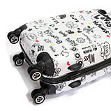 Оригінальна валіза малого розміру з яскравим принтом Worldline 808 Love, фото 4