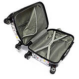 Оригінальна валіза малого розміру з яскравим принтом Worldline 808 Love, фото 6