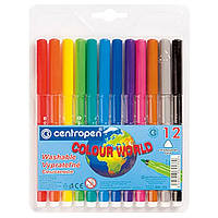 Набор фломастеров Centropen Colour World 12 шт 7550/12