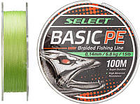 Шнур Select Basic PE 100 м 0,06 мм (салатовий)