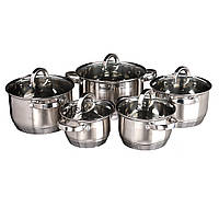 Набір каструль Styleberg 10 предметів (2185)
