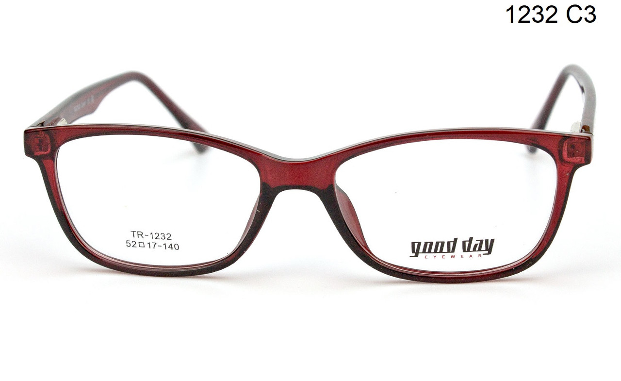 Стильна червона оправа для окулярів Good Day