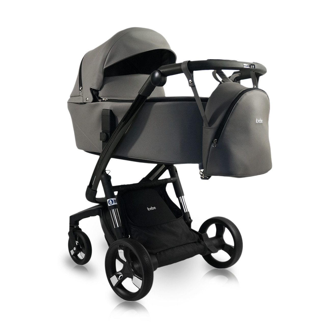 Дитяча коляска 2 в 1 Ibebe I-Stop 23 Gloss, фото 1
