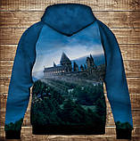 Толстівка з 3D принтом Гаррі Поттер і Німбус 2000 Дитячі і дорослі розміри. ВСІ Розміри, фото 2