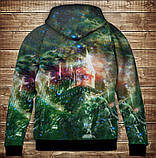 Толстівка з 3D принтом Гаррі Поттер. Факультети Хогвартса Дитячі і дорослі розміри. ВСІ Розміри, фото 2