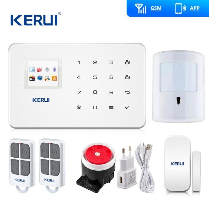 Комплект бездротовий gsm сигналізації з імунітетом Pet Kerui G18