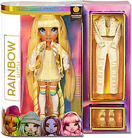 Лялька Рейнбоу Хай Санні Медісон Rainbow High Sunny Madison Yellow Clothes Жовта 569626 Оригінал