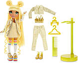 Лялька Рейнбоу Хай Санні Медісон Rainbow High Sunny Madison Yellow Clothes Жовта 569626 MGA Оригінал, фото 5