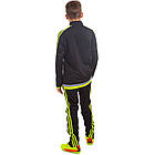 Костюм спортивний Zelart Dress Sport LD-2001T зріст 125-135 см (26) Black-Yellow, фото 2