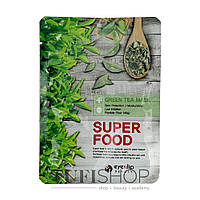 Маска для лица тканевая EYENLIP Super Food Green Tea Mask (8809555251415)