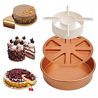 Многофункциональная форма COPPER CHEF PERFECT CAKE PAN №A139