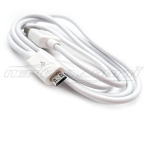 Кабель USB 2.0 — micro USB (економність), 0.9 м білий, фото 2