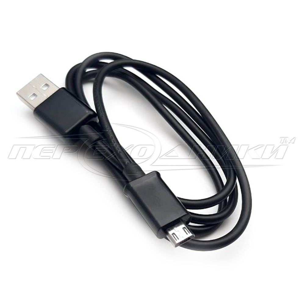 Кабель USB 2.0 — micro USB (економність), 0.9 м чорний