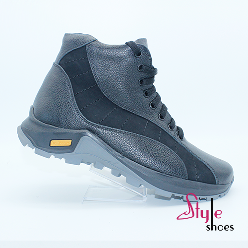 Зимові чоловічі черевики на хутрі, фото 1