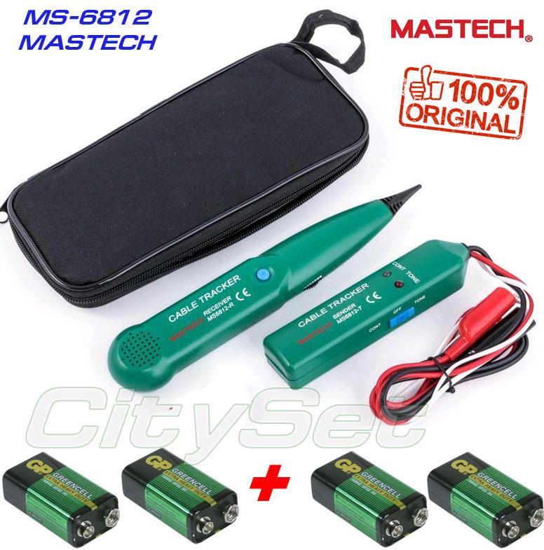Mastech MS6812 (оригінал), кабельний тестер, трасошукач, пошук обрива та короткого замикання (+ додатковий