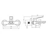 Змішувач для ванни Invena Neri  BW-01-014 мідь, фото 3