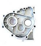 Кришка редуктора двигуна GY6-80 алюмінієва., фото 2