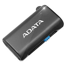 Кардрідер ADATA microSD OTG microUSB + USB 2.0 AOTGMRBK (Чорний), фото 3